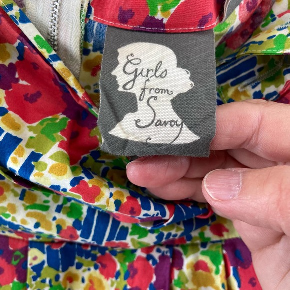 Girls from‎ Savoy Garden Party Halter Dress Sz 0 - Picture 6 of 8